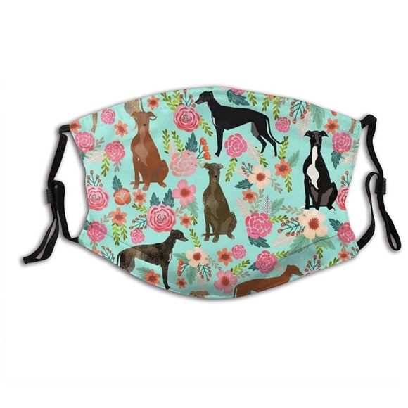 Accessories - Greyhound Mint Face Mask With 2 Filters